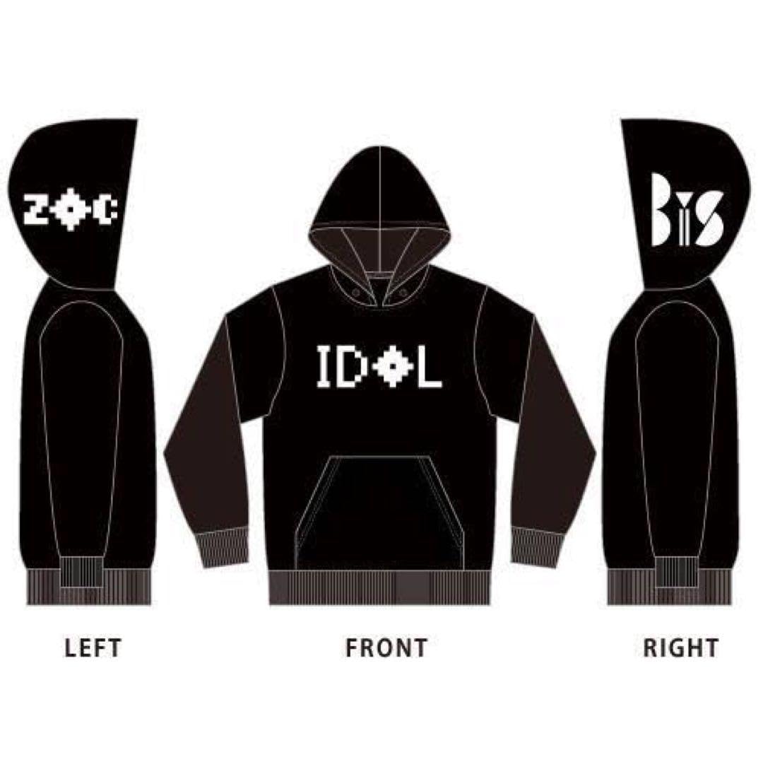 BiS　 ZOC　IDOLパーカー　XLサイズ Amazon.co.jp: BiS3期 ZOC IDOLパーカー 大森靖子 藍染カレン